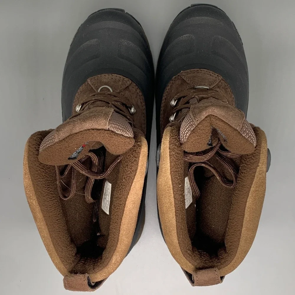 The North Face Brown Duck Heatseeker Waterproof Winter Boots Men's Sz 10‎